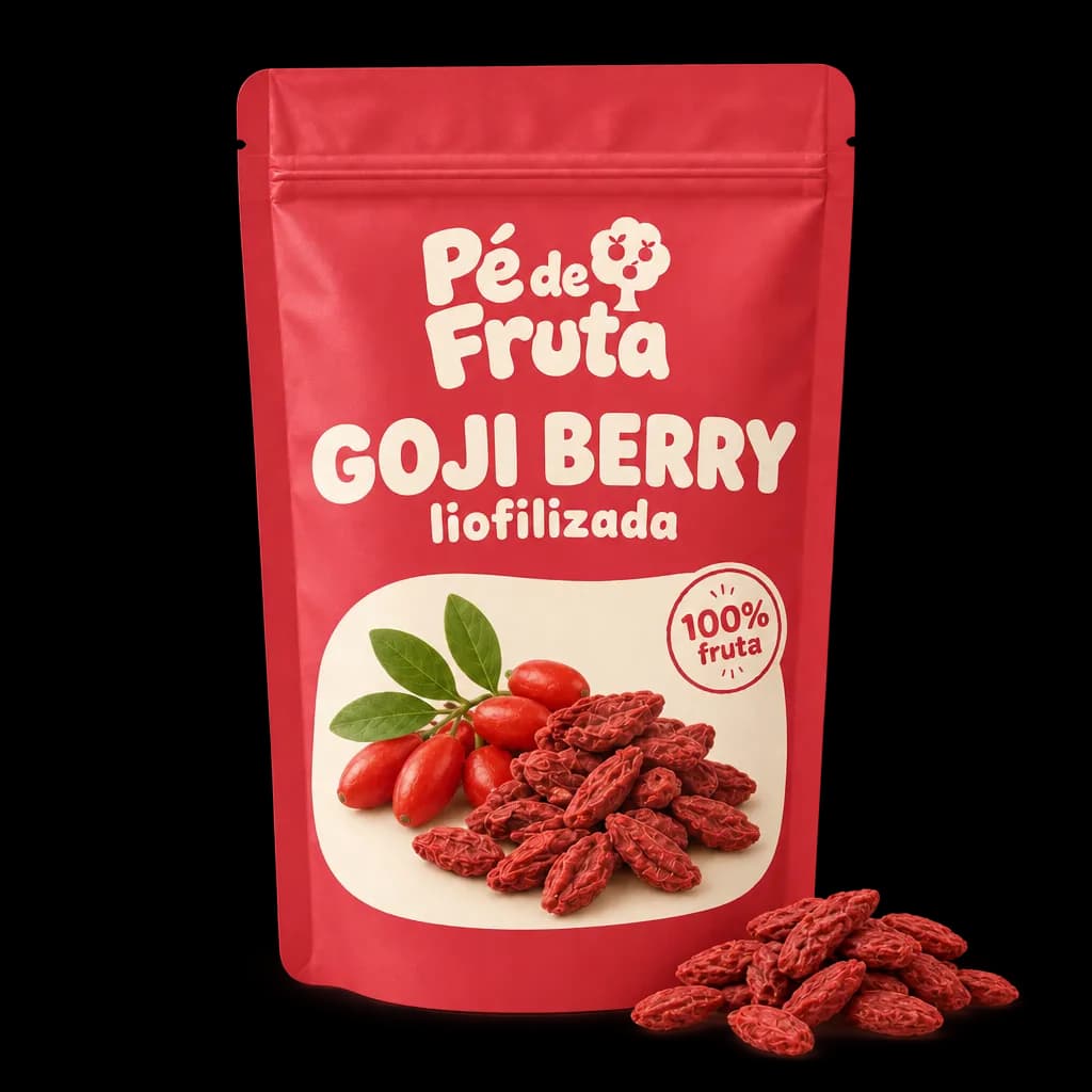 Embalagem Pé de Fruta de Goji berry liofilizada