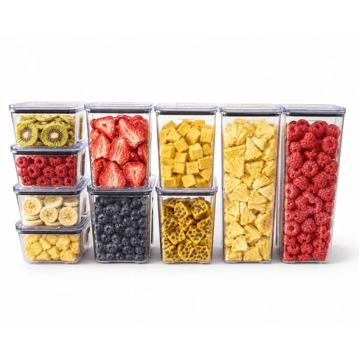 Kit Potes Herméticos de Vidro: foto do produto