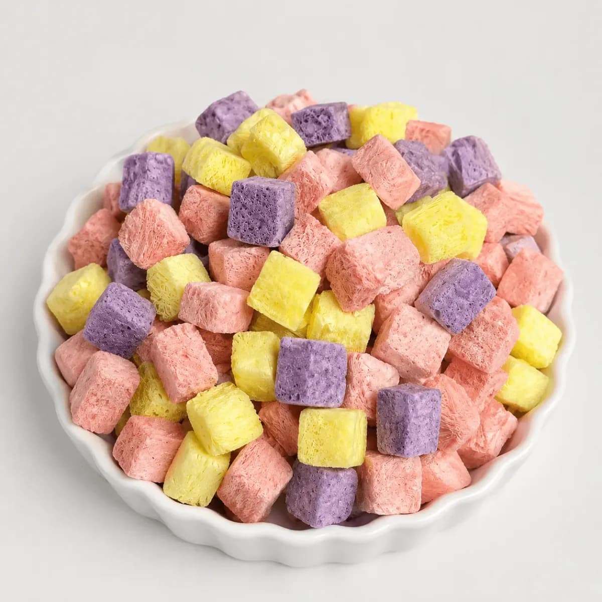 Cubos de iogurte: foto do produto