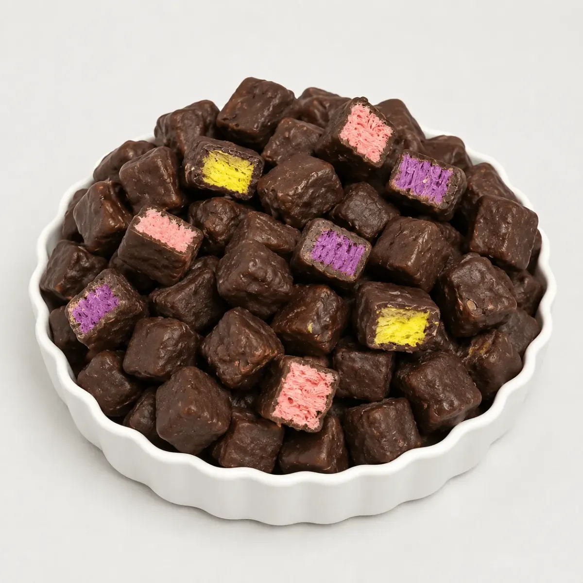 Cubos de iogurte: foto do produto
